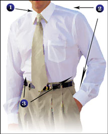 Mens Dress Shirt Size Chart Meaning